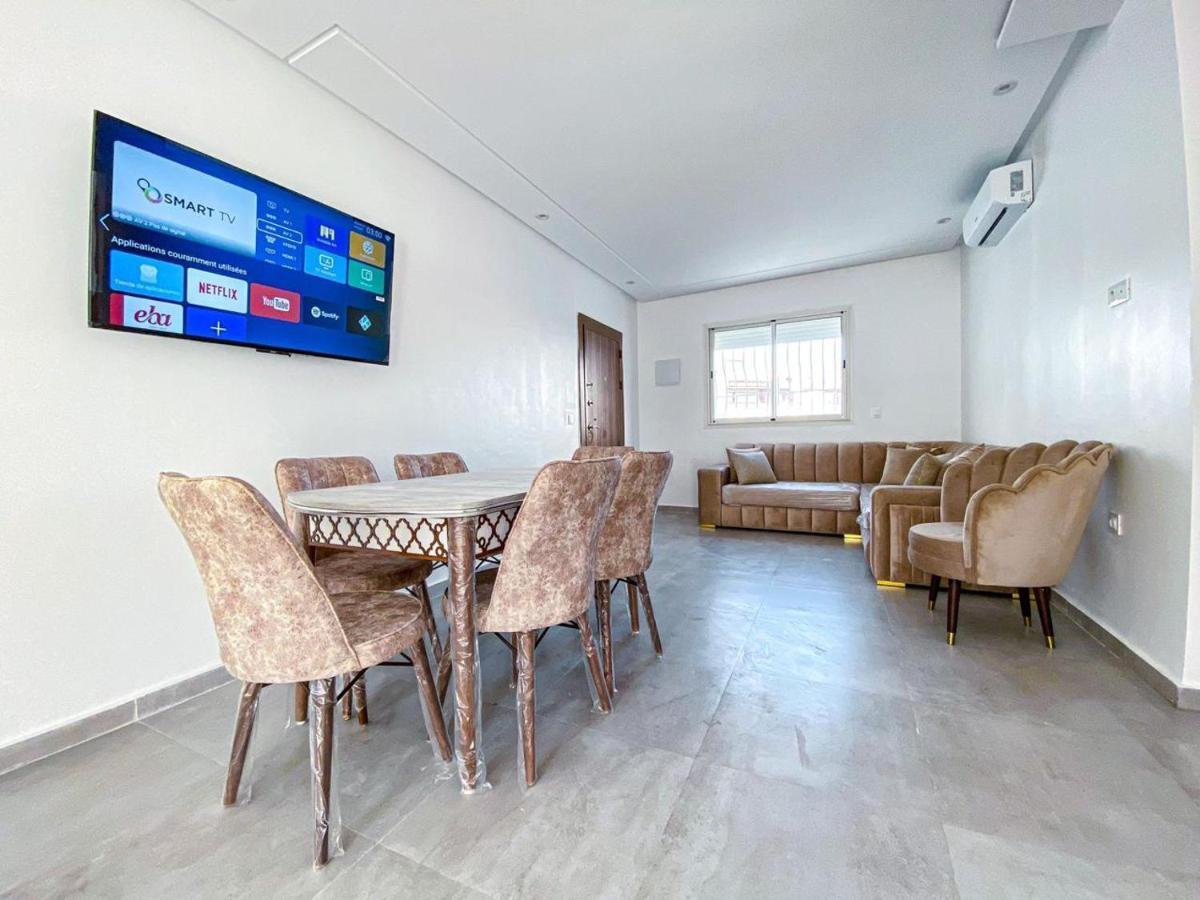 La Perle Du Detroit : Appartement Familial A Mesnana Golf Tanger. Extérieur photo